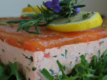 Terrine de Coraya au saumon fumé