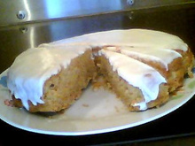 Carrot cake et cream cheese