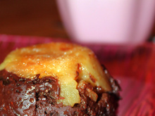 Pudding pommes chocolat