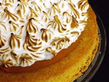 Palet au kaki meringués