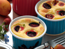 Mini-clafoutis aux Knacki ball