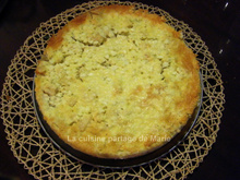 Cheesecake aux pommes et spéculoos