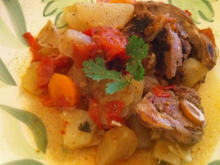 Tajine d'agneau aux navets