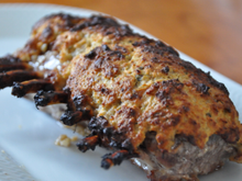 Carré d'agneau du Connemara en croûte canadienne