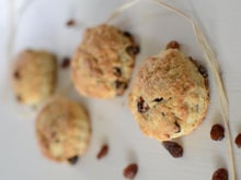 Scones aux raisins secs