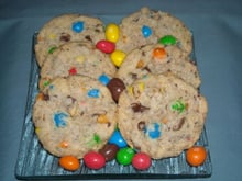 Cookies moelleux au m&ms