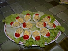 Œufs mimosa au thon