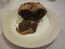 Marbré enfantin au Nutella