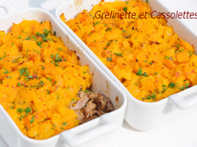 Parmentier de Blue Hubbard au Confit de Canard