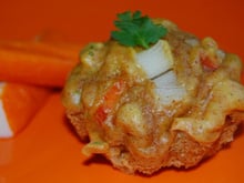 Muffins surimi Coraya, coriandre et curry