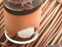 Crèmes au chocolat et aux marshmallow