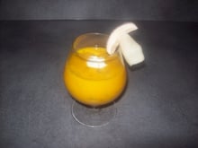 Velouté de potimarron aux cèpes