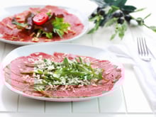 Carpaccio de bœuf au pesto