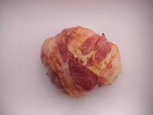 Paupiette de poulet au guacamole