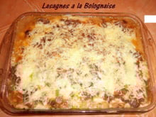Lasagnes à la bolognaise économiques