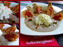 Soupe veloutée de champignons à la Corse