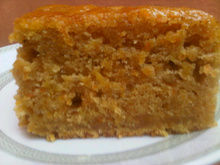 Cake aux carottes et à la cannelle