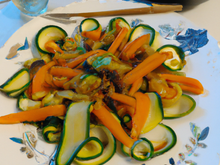 Hachis courgettes et carottes