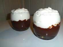 Liégeois au chocolat maison