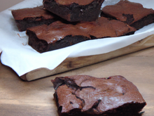 Brownies aux pommes de terre au chocolat noir