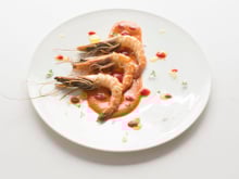 Gambas Bangkok marinées sauce coco à la Passata