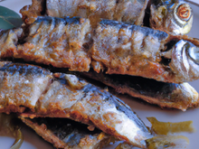 Marinade de sardines à la plancha