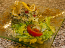 Avocat aux crabes ! (Salade personnalisée)