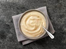 Semoule au lait et à la vanille