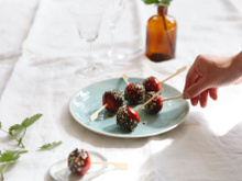 Tomates de France façon sucettes