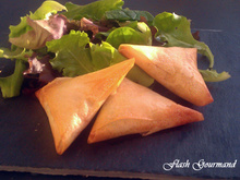 Samoussa aux petits légumes & poulet