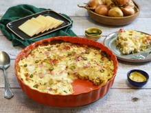 Tartiraclette façon smashed potatoes
