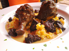 Cuisses de chapon aux morilles et au monbazillac