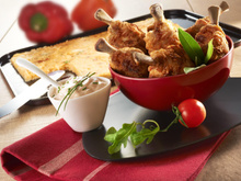 Galettes de polenta tomates confites et mozzarella