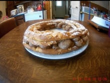 Paris-Brest chocolat noisette