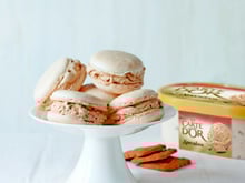 Macarons glacés saveur spéculoos