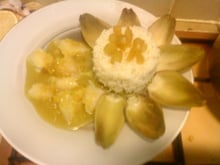 Sole et riz surprise aux légumes