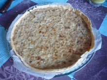 Tarte à l'oignon nouveau