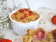 Muffins "Streusel" à la fraise