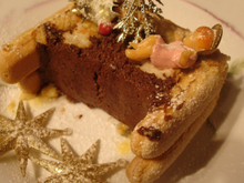Bûche aux 2 chocolats
