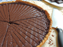 Tarte au chocolat traditionnelle