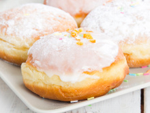 Beignets à la crème pâtissière