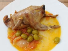 Cailles aux olives