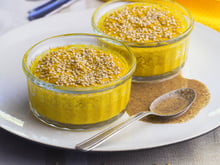 Gratin de courge au sésame croustillant