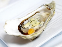 Huîtres chaudes à la Fourme d'Ambert