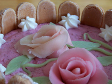 Délice de mousse de fruits rouges