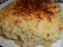 Gratin de riz classique