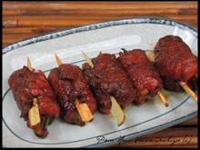 Makis de bœuf aux Cinq légumes : tapas à la plancha