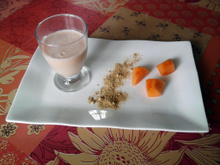 Smoothie au melon et gingembre