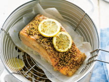 Saumon fumé en cocotte