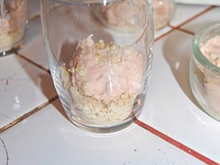 Tiramisu au saumon fumé